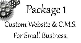 Standard Website Package. Click for more information...